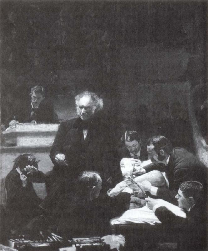 Thomas Eakins Das Agnew praktikum oil painting picture